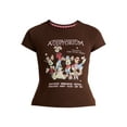 thumbnail image 5 of Disney Mickey and Friends Women's Graphic Baby Tee with Short Sleeves, Sizes XXS-XXL, 5 of 5