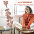 thumbnail image 6 of Scidweet Chicken Wind Chimes, Garden Decor Rooster Memorial Gifts Metal Wind Chime for Lawn Porch Patio Yard Home Outdoor Indoors Decoration, 6 of 7