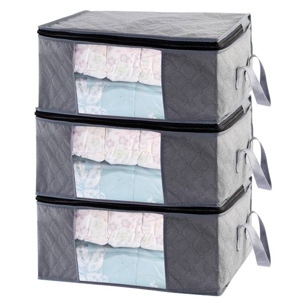 Cajas organizadoras Sodynee para guardar ropa, 35 litros