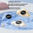 thumbnail image 5 of Digital Floating Water Thermometer, Cloud Design Kid Digital Floating Waters Monitor with LED Display, Waterproof Bathtub Water Thermometers Tool for Shower, Clear Display & Fast Readings, 5 of 10