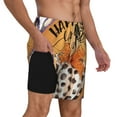 thumbnail image 2 of Fuzoiu Fall Farmhouse Pumpkins1 Print Men's Swim Shorts,Quick-Dry Double-Layer Swim Trunks,Board Trunks,Beach Shorts Swimwear Bathing Suits-X-Large, 2 of 6