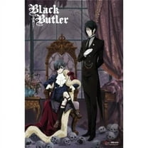 Posterazzi SCO79230 Black Butler Sebastian & Ciel Anime Poster Print - 24 x 36 in.