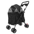 thumbnail image 1 of Foldable Pet ,Collapsible Dog  Portable Cat  360 Breathable Mesh Sunshade Canopy 70CM Cabin Space for Medium Large Dogs, 1 of 7