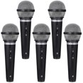 thumbnail image 1 of CIMAXIC Fête 5 Pcs Faux Microphone Accessoire Modèle de Microphone Réaliste, 6.5"X1.97"X1.97 Pouces, 1 of 4