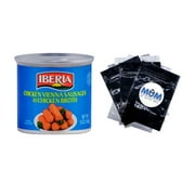 Chicken Vienna Sausages - 1 pack - 5oz - Iberia - plus 3 My Outlet Mall Resealable Storage Pouches