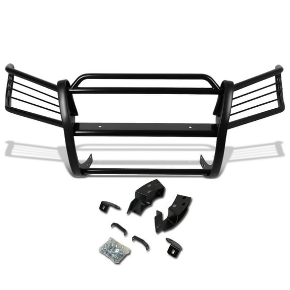 DNA Motoring GRILL-G-055-BK For 2001 to 2007 Toyota Highlander XU20 Front Bumper Protector Brush Grille Guard (Black) 02 03 04 05 06