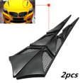 thumbnail image 1 of Paquete de 2 pegatinas decorativas para capó de coche, accesorios para coche, color negro JAMW Sencillez, 1 of 5