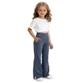 thumbnail image 4 of XEGLSBU Girls Pants Sets Size 8 Stylish and Comfortable Girls' Casual Pants with Stretchy Waistband for Everyday Play and School Blue Size 10-11 Years, 4 of 4