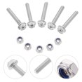 thumbnail image 1 of UPGRATOR 1Jgo Kit De Tornillos Y Tuercas De Acero Inoxidable Para Reparaciones Con Arandelas Incorporadas, 1 of 8