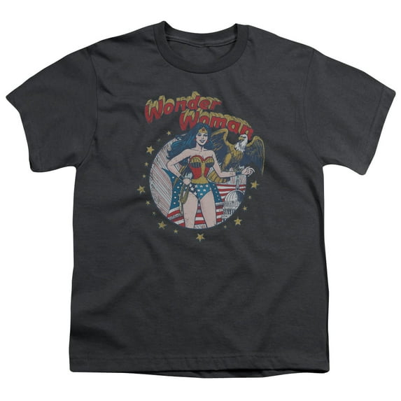 Justice League Of America Men's At Your Service T-shirt Grey