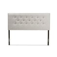 thumbnail image 2 of Baxton Studio Windsor Modern and Contemporary Greyish Beige Fabric Upholstered Full Size Headboard,Wholesale Interiors, 2 of 6