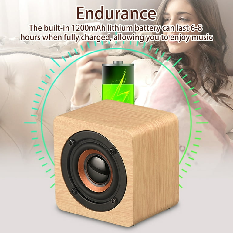 Schiuma Retro Radio Bookshelf Bluetooth Enceinte D'Extérieur Portable