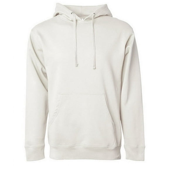 Independent Trading SS4500 Midweight Hooded Pullover Sweatshirt-Bone-SM