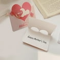 thumbnail image 3 of Rewera - Juego de 100 tarjetas de felicitación para el Día de la Madre, tarjetas plegables con forma de corazón, notas para la fiesta del Día de la Madre, 3 of 6