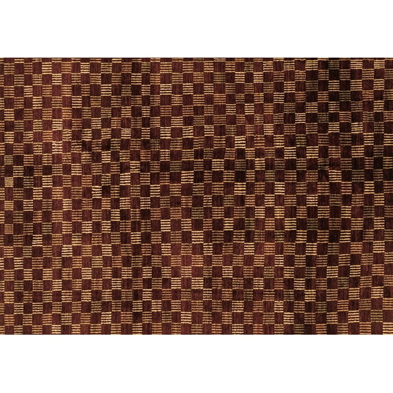 Ahgly Company Indoor Rectangle Abstract Brown Modern Area Rugs, 8' x 10'