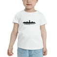 thumbnail image 2 of Olympia City Washington Silhouette Cute Toddler Tshirts for Boys Girls (White, 3T), 2 of 5