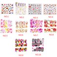 thumbnail image 3 of VONKY Nail Decals Tattoo Sticker Manicure Fashion Water Transfer Caricature Heart Flower Design, 3 of 9