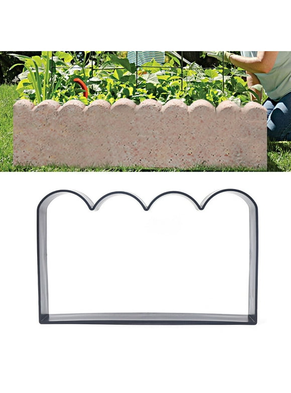 Concrete Landscape Edging in Lawn Edging