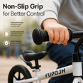 thumbnail image 5 of FUPOJH 12" Kids Balance Bike, Adjustable, EVA Silent Tires, Toddlers Ages 2-5,White, 5 of 10