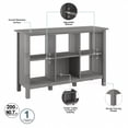 thumbnail image 3 of Bush Furniture Broadview 6 Cube Storage Bookcase in Modern Gray, 3 of 8