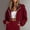 #0290-Wine, variant on Neewe Women's 2026 Fall Winter Zip Up Fashion Hoodies Casual Long Sleeve Short Sweatshirts Fall Winter Track Jackets