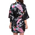 thumbnail image 4 of LSLJS Cardigan Imprimé Ample pour Femmes Ceinture Peignoir Court, Robes Cadeaux pour Femmes, 4 of 4