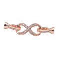 thumbnail image 1 of fastboy Bracelet Necklace Clasp Copper Bracelets Hook Sparkling Delicate Jewellery Making Finding Replacement Accessory Rose Gold, 1 of 6