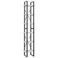 thumbnail image 2 of Carevas 6-Tier Book Cabinet White 15.7"x11.8"x82.7" Engineered Wood, 2 of 7