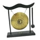thumbnail image 1 of Adorno de gong, campanas de viento, gong Feng Shui, gong de escritorio de latón, gong chino de cobre Estilo A, 1 of 9