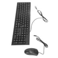 thumbnail image 4 of Keyboard And Mouse, Keyboard And Mouse Combo Waterproof Black  For Desktop PC, 4 of 8