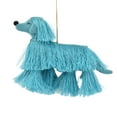 thumbnail image 1 of Holiday Time 1 Count Christmas Tassel Dog Ornament, Blue, 1 of 5