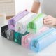 thumbnail image 4 of Estuche de lápices de malla para niños y niñas, bolsa de documentos transparente Simple, bolsa de papelería con cremallera, bolsa de malla de nailon, suministros escolares y de oficina, 4 of 4