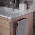 thumbnail image 2 of Soporte para toalla/soporte para toalla autoadhesivo para toalla de baño 1 unidad (plata) GQG, 2 of 5