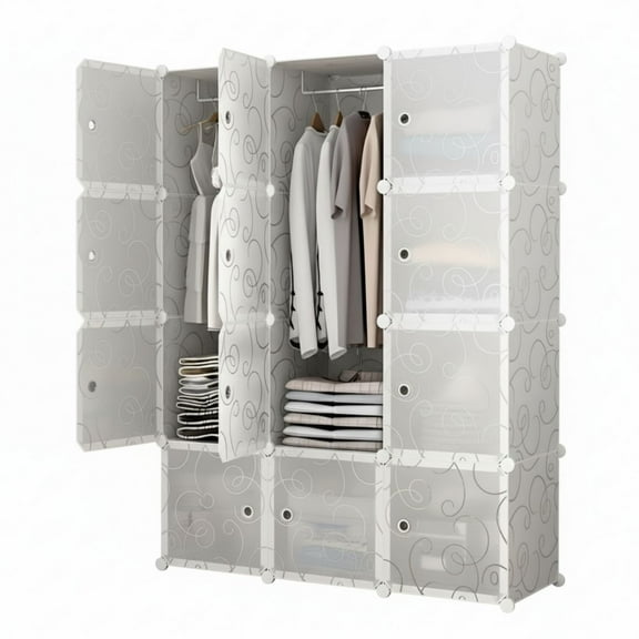 Organizador Zapatera Plástico Armable Practiksa 3 Cubos