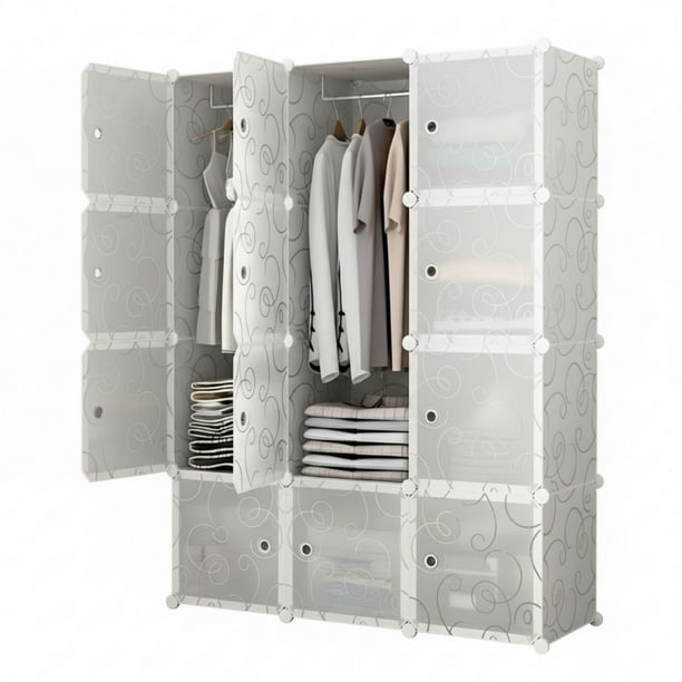 Organizador Zapatera Plástico Armable Practiksa 3 Cubos
