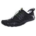 thumbnail image 1 of Zapatos De Vadeo Zapatos de agua de playa para hombre, zapatos descalzos de malla suave para senderismo al aire libre (40 negro) Likrtyny Para Estrenar, 1 of 7