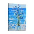 thumbnail image 1 of Peinture sur Toile Encadrée Chef-D'œuvre Floral, Thème Image de Fleur, 12x16 Pouces Parfait pour Décorations Murales, 1 of 7
