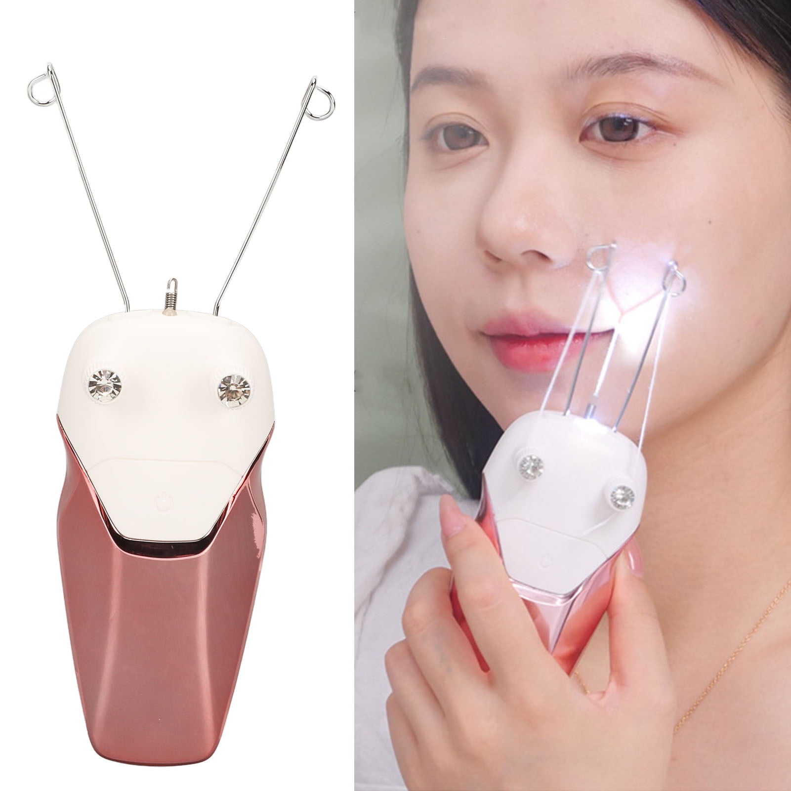 Cotton Threading Hair Trimmer, USB Charging Threading Electric Epilator