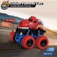 thumbnail image 5 of Nilvkv 1PC Set Truck Toy, Four Wheel Drive Inertial Dinosaur Toy Car for Toddlers 1-3 Back Stunt Vehicle Kids Birthday Christmas Gifts for Boys Girls, 5 of 7