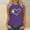 Purple, variant on Women's PICKLEBALL Tank Tops 2024 Casual Crewneck Sleeveless T-Shirt Summer Cute Heart Graphic Tee Shirts Blouses