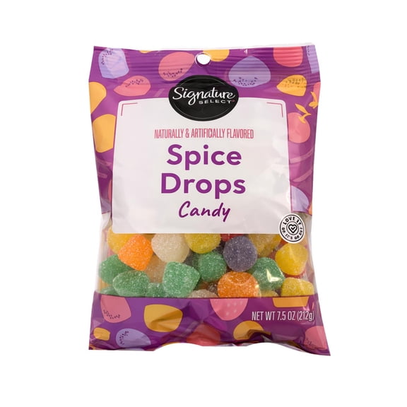 Signature Select Spice Drops Candy, 7.5 oz Bag