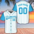 thumbnail image 2 of Personalized Baseball Team Jersey Shirt, Custom Stripe Jersey Shirt, Family Jersey Matching Gifts, 2 of 2