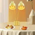 thumbnail image 4 of Corded Food Insulation Lamp, 500W Food Warmer Light, Tabletop 2-Head Food Warming Lamp used for kitchens, cafeterias, restaurants, bakeries, 4 of 20
