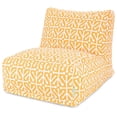 thumbnail image 2 of Majestic Home Orange Aruba Bean Bag Chair Lounger, 2 of 5