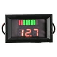 thumbnail image 4 of 24V-60V Car Marine Motorcycle Led Digital Voltmeter Voltage Meter Battery Gauge, 4 of 9