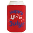 thumbnail image 4 of Fourth of July Accessories Happy 4th of July Red 2-Pack Can Drink Thermocoolers, 4 of 8