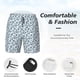 thumbnail image 3 of Balery Nautical Theme Anchors Bañador para hombre, shorts de playa de secado rápido con entrepierna y forro de compresión-3X-Large, 3 of 6