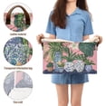 thumbnail image 5 of Yayeee Foldable Storage Basket for Shelves with Handles Waterproof Cloth Bins, Floral Vase, 5 of 7