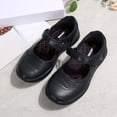 thumbnail image 6 of Rexoro Girls Mary Janes Hook and Loop Synthetic Flat Shoes School Outdoor, 6 of 6