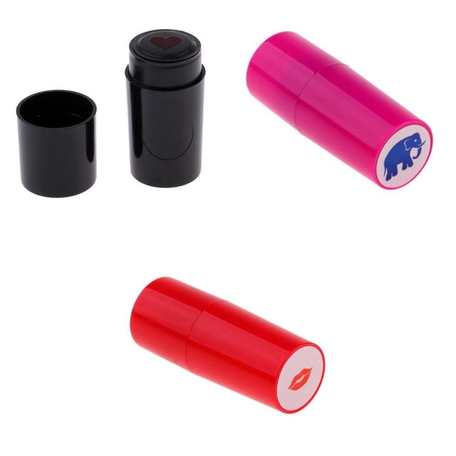 3 Piezas Pelota de Golf Stamper Sello Marcador Golfista Regalo Sello Corazón Labio Sunnimix Estampado de la pelota de golf